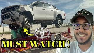 WE BOUGHT A CRASHED TOYOTA HILUX FOR CHEAP...