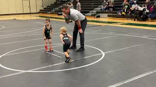 Funniest wrestling match you will ever see! 4 year old’s first wrestling match— Hilarious