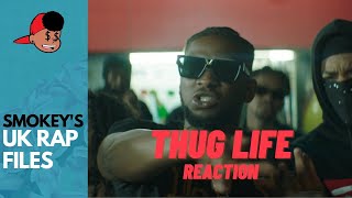 American Rapper First Time Hearing - AMBUSH - THUG LIFE (UK Rap Reaction)