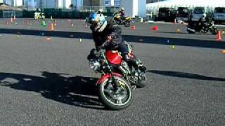 第６６回へなちょこライダー走行会２１　米田さん　８の字ＧＰ