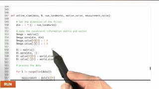 Online SLAM Solution - Artificial Intelligence for Robotics