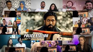 KGF Chapter 2 Police Station Scene Reaction Mashup | RockingStar Yash | SrinidhiShetty | Prashanth |