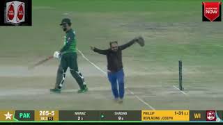 Shadab Khan's Fan Enter in Ground And Hug Him | Pakistan vs West Indies | 2nd ODI 2022 | PCB |