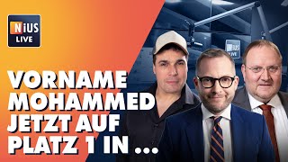Deutschlandkarte: Wo Mohammed schon auf Platz 1 ist | NIUS Live vom 08. Mai 2024