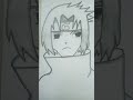 Drawing of sasuke