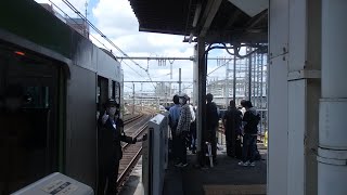 【ホームドア設置後】山手線西日暮里駅での車掌動作２