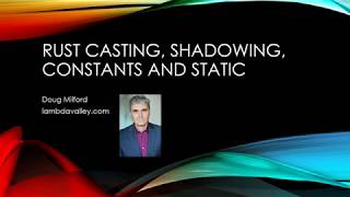 Rust Casting, Shadowing, Consts and Static