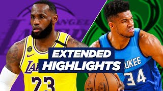 LAKERS at BUCKS | [EXTENDED HIGHLIGHTS] | JANUARY 21, 2021