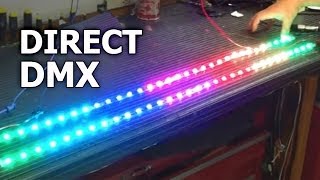 DMX RGB LED Strip SIRS-E Direct DMX Plug and Play High Quality