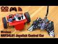 Arduino NRF24L01 Wireless Joystick Robot Car