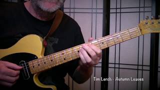 Tim Lerch - Autumn Leaves Solo Guitar ( Lesson Video and PDF available )