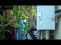 how to open an outdoor electrical box