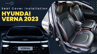 Hyundai Verna 2023 Seat Cover Installation | Verna 2023 New Model | Verna 2023 Modified | truFIT