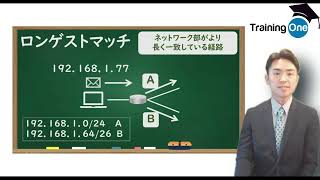 【CCNA基礎講座⑧】ルーティングテーブルの経路判断基準