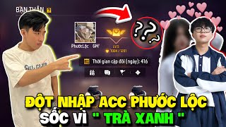 Free Fire | Hoàng Vinh Đột Nhập Acc Phước Lộc Sốc Vì “ Cặp Đôi Bá Đạo 400 Ngày Với Trà Xanh”