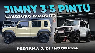 modifikasi Jimny 3 & 5 pintu pertama di Indonesia.. siap ikut Jimny Challenge??