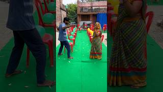 Mom vs Son Balloon Popping on The Chair Challenge #game #shorts