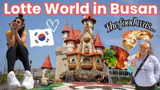 Korea vlog 🇰🇷 | 1 day in Busan | Lotte World Adventure Busan 부산롯데월드