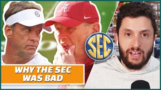 Why the SEC Sucked in 2024-2025 | College Football, Georgia, Alabama, LSU, Ole Miss