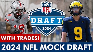 2024 NFL Mock Draft With Trades: CHAOS Round 1 Projections From NFL Network’s Daniel Jeremiah