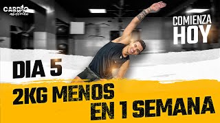 Cardio Mix para Perder Peso Rápido 🔥| Día 5 del Reto 2 kilogramos Menos