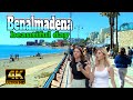 BENALMADENA Spain Beautiful Day, BEACHFRONT | MARCH 2024 | Costa Del Sol, Andalusia [4k]