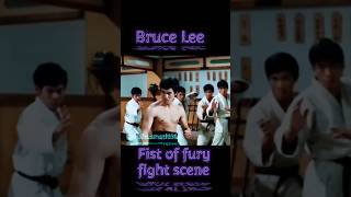 Bruce Lee - Fist of Fury Fight Scene #martialarts #trendingshorts  #brucelee #viralytshorts