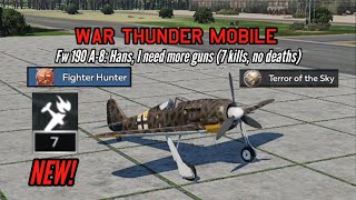 NEW! Fw 190 A-8 gameplay: Hans, I need more guns... - War Thunder Mobile