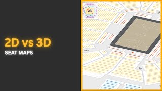 2D vs 3D Seat Maps – Same Data, Different Experience