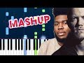 "Thunder, / Young Dumb & Broke" by Imagine Dragons, Khalid Piano Tutorial - Chords How To Play Cover