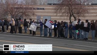 Washoe County School District releases absence numbers from walkouts protesting ICE