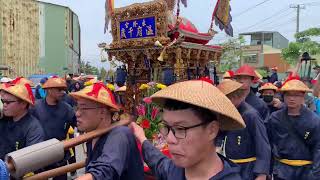 【木日水巷】113年大甲鎮瀾宮重修慶成祈安七朝清醮王船在東港建造--1120524​王船立參大典5