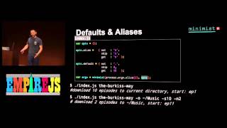 Building shell tools in javascript Sequoia McDowell