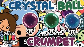 NEWEST Upcoming CRYSTAL BALL CRUMPET on Toca Life World! O Futuro NOVO CRUMPET BOLA DE CRISTAL! Skit