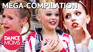 JoJo Ruffles Abby's Feathers! ALDC Hopefuls FALL FLAT! (Flashback MEGA-Compilation) | Dance Moms