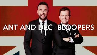 Ant and Dec- Funny Moments (Bloopers/Outtakes)