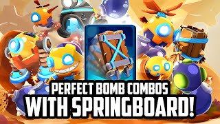 Badland Brawl - ALL the perfect Bomb combos with Springboard!