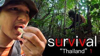 Survive in the forest 3 days 2 nights for the first time in my life No Deli No Team (4K) Episode 83