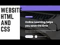How to make a modern website design | Source code