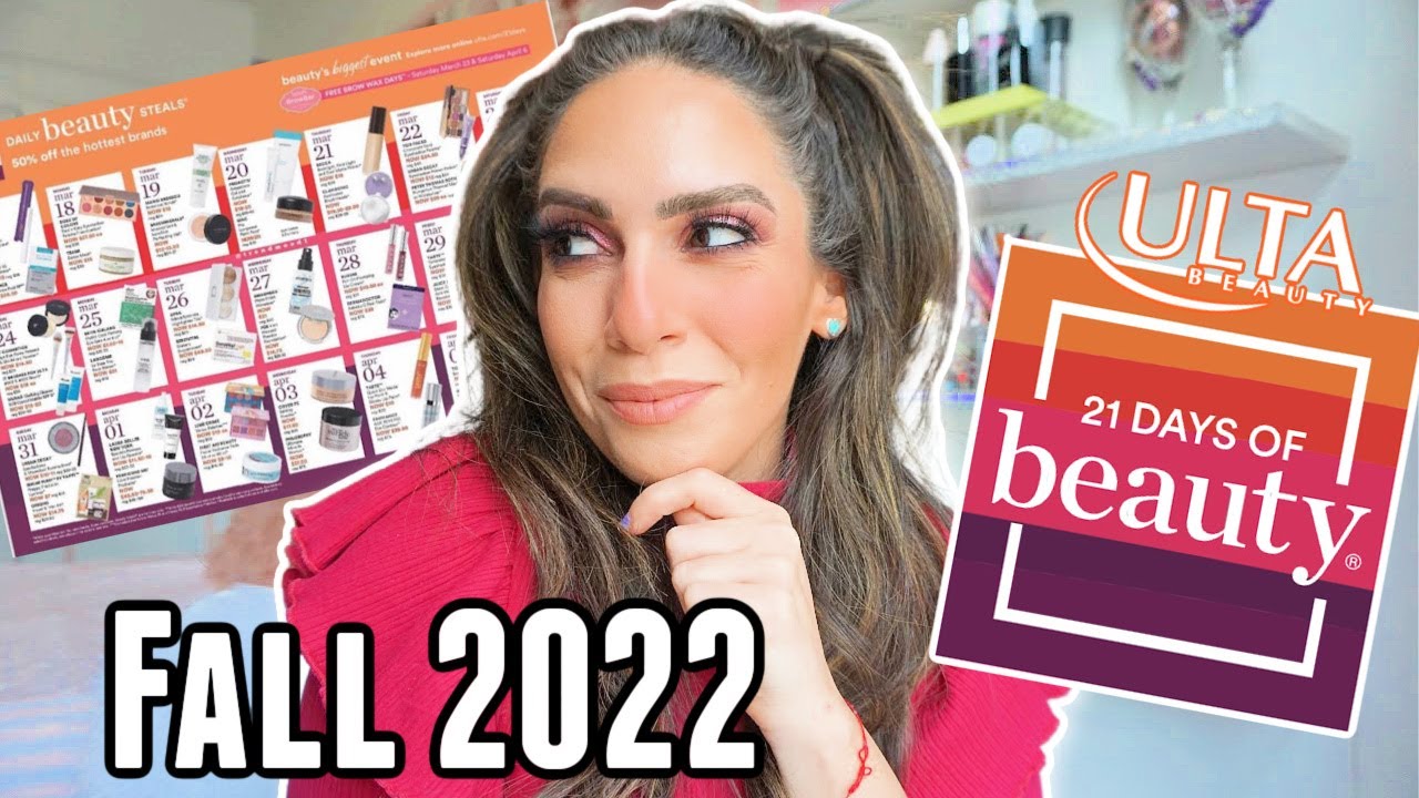 ULTA 21 DAYS OF BEAUTY FALL 2022 | FULL RUNDOWN!!! - YouTube