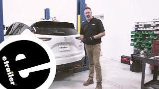 Mount: etrailer Trailer Hitch Receiver on a 2019 Acura RDX