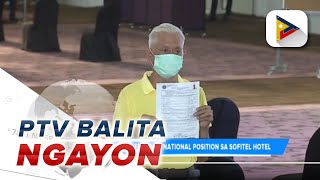 Sitwasyon sa filing ng national position sa Sofitel Hotel