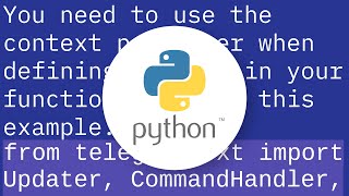 (python) Telegram bot- how to send messages periodically?