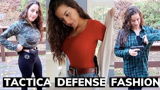 TACTICA DEFENSE FASHION | Try-on and review of concealed carry clothing and holsters