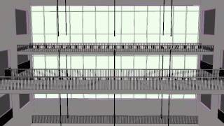 Hyatt Walkway Collapse Simple Animation