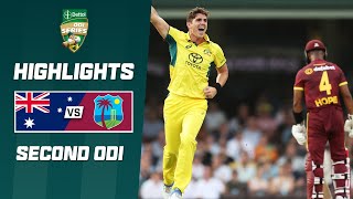 Australia v West Indies 2023-24 | Second ODI