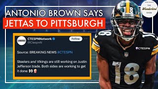 Former Steeler WR Antonio Brown says the @steelers are close to a deal with JETT