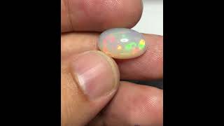 Opal 5.75Ct Natural Color Play Cabochon Loose Gemstone - Fusayfisaa.com