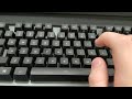 logitech g413 keyboard sound test