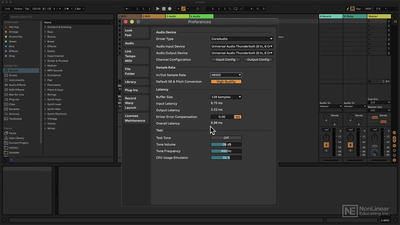 Audio Interface Ableton Live Setup At Peggy Bradley Blog